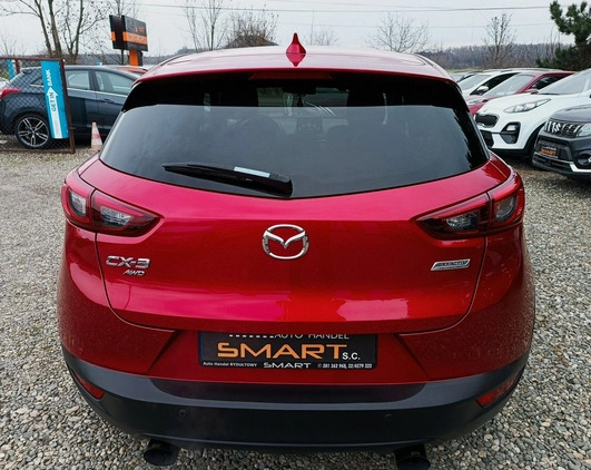 Mazda CX-3 cena 78900 przebieg: 128000, rok produkcji 2018 z Kłecko małe 466